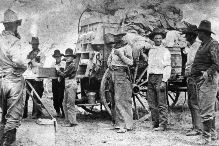 Cowboys at the Chuckwagon